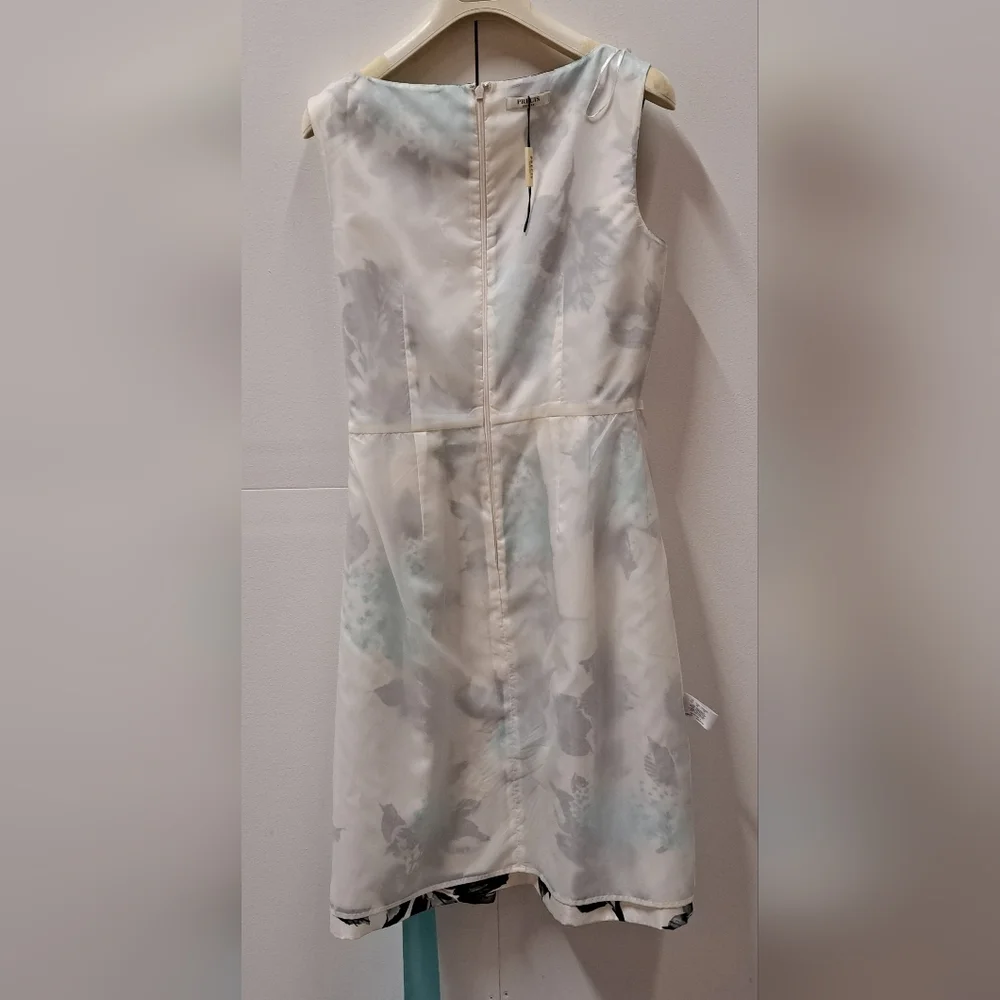 NWT Precis Petite Women's Dress Floral A-Line Sundress Belted Size 10 US - Picture 9 of 14